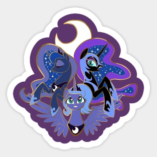 Luna Trio Sticker